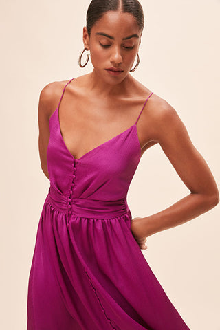 Crest Dress - Purple