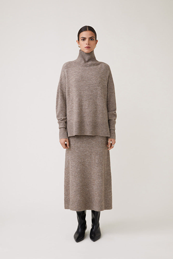 Privat Turtleneck  - Taupe