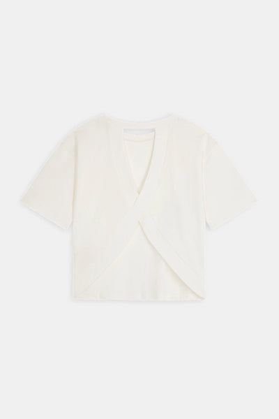 Marti Open Back Tee - Off White