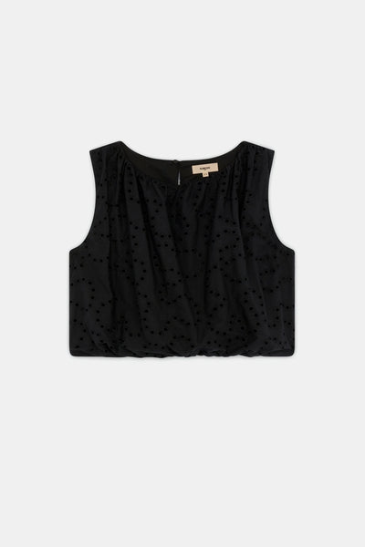 Lisa Woven Blouse - Noir