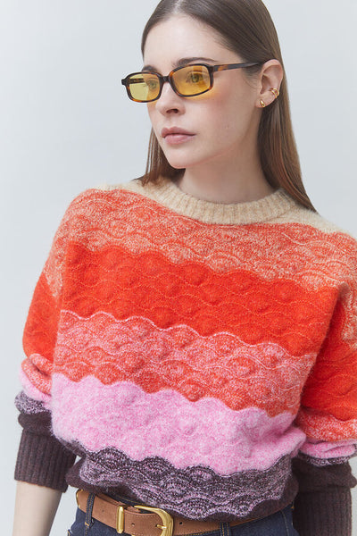 Panayo Sweater - Orange