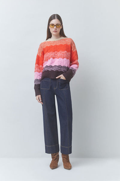 Panayo Sweater - Orange