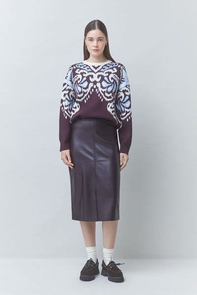 Pavaro Sweater - Plum