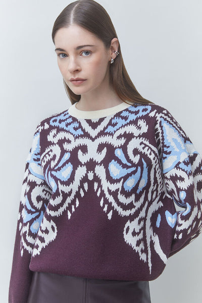 Pavaro Sweater - Plum