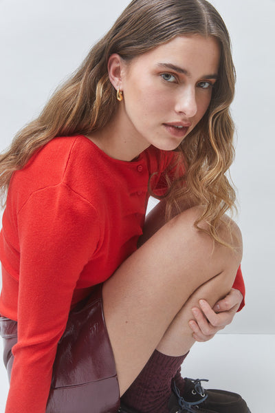 Gamira Cardigan - Red