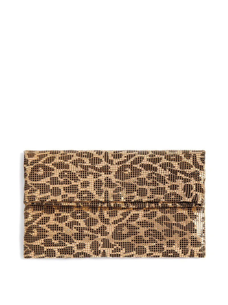 Ty Fold Clutch - Gold