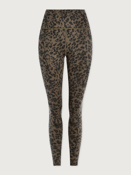 Freesoft High Rise Legging 25" - Brown Cheetah