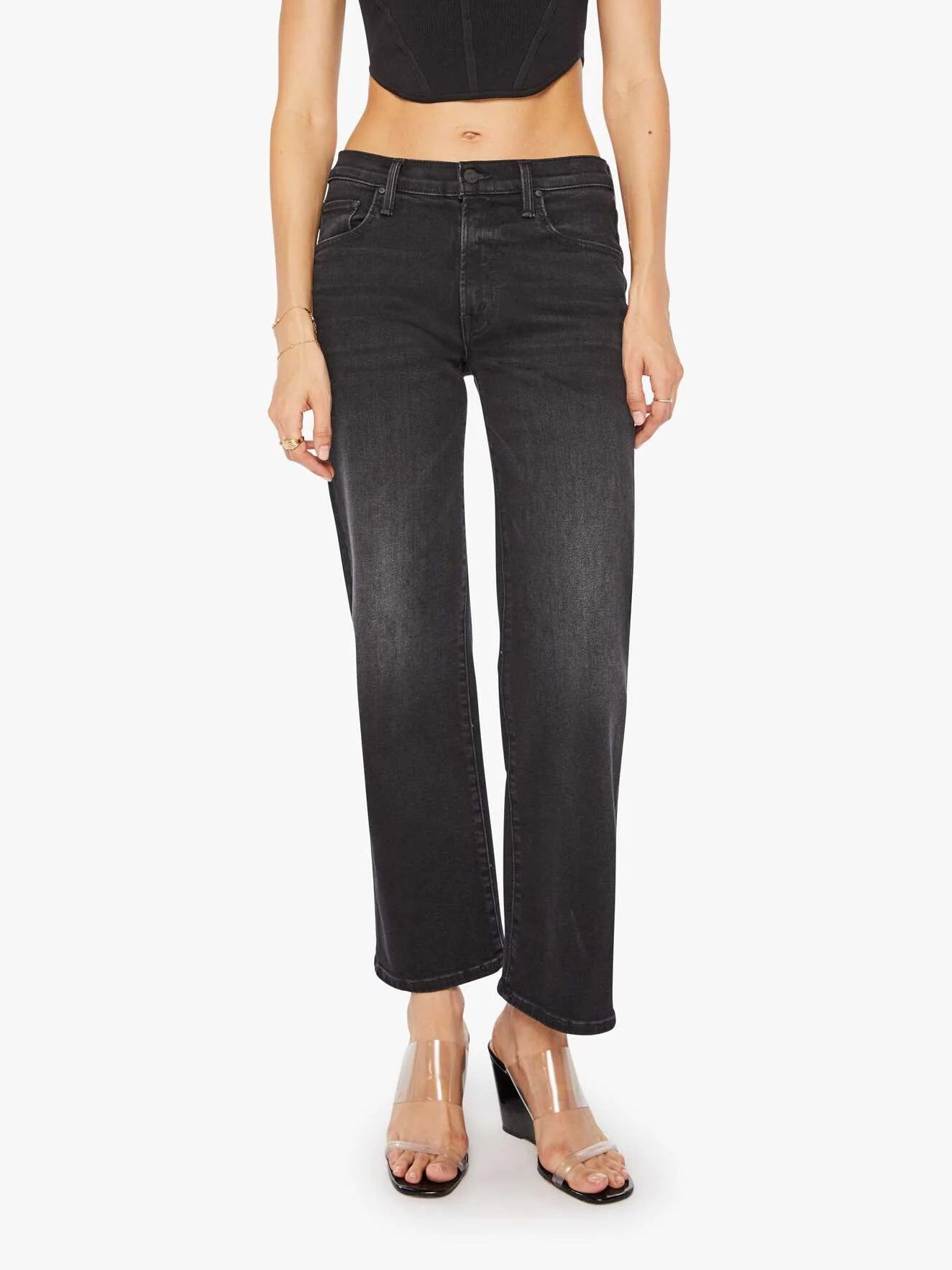 Mid Rise Rambler Zip Flood - Spiked Hair Art Flair