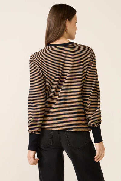 Victoria Henley - Mini Cocoa Stripe