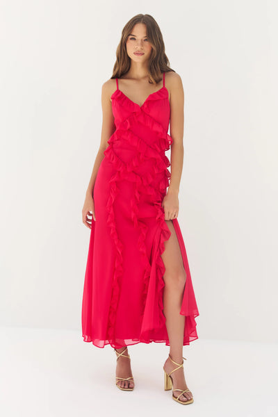 Malti Dress - Raspberry