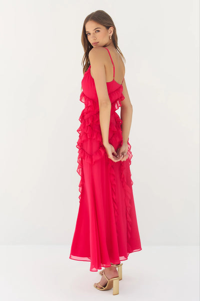 Malti Dress - Raspberry