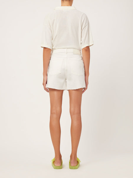 Zoie Relaxed Shorts - White