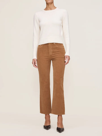 Bridget Boot High Rise Instasculpt Crop - Teakwood