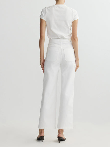 Karmine Refined Wide Leg - White Sailor