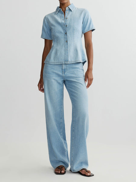 Joice Short Sleeve Shirt - Beachfront Aura