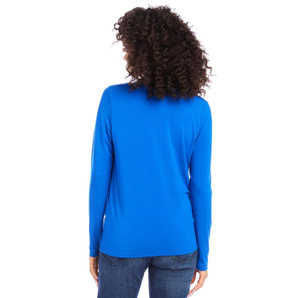 Twist Front Top - Royal