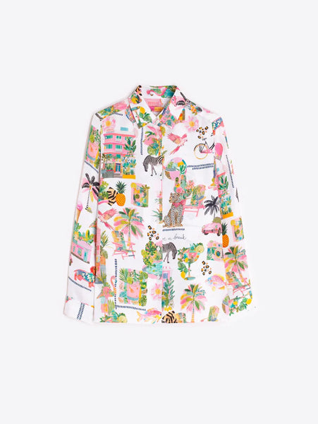Tropical Top - California Print