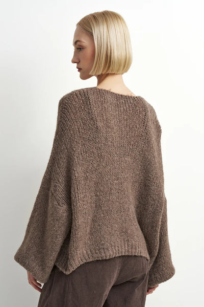 Sydney Tank/Cardigan Set - Taupe