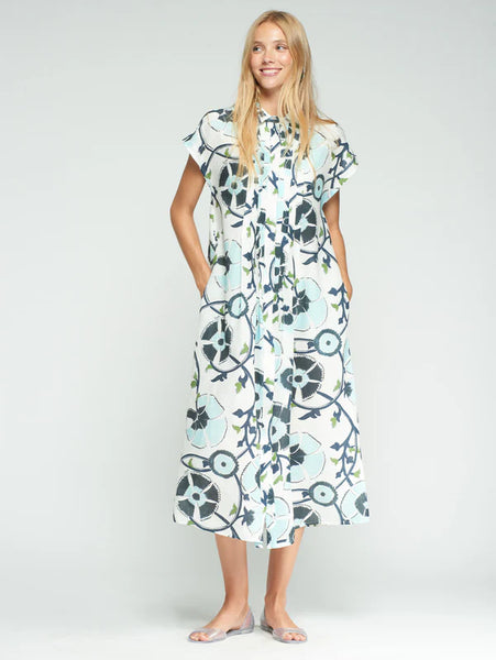 Pattern Dress - Blue Floral