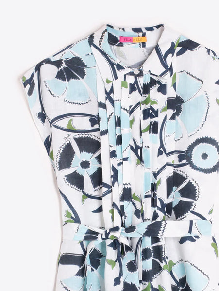 Pattern Dress - Blue Floral