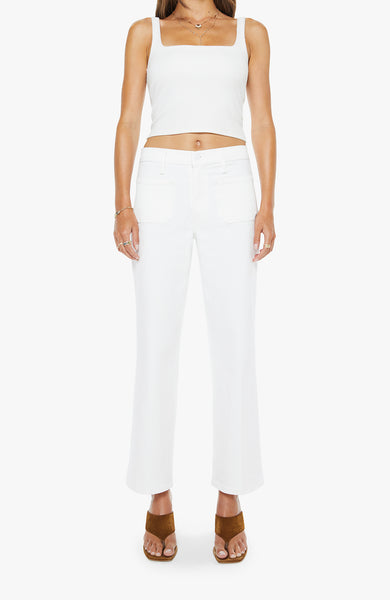 Patch Pocket Mid Rise Maven Ankle - Totally Innocent