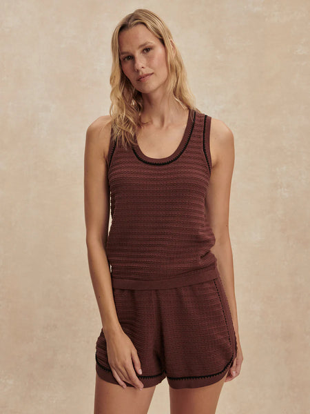Gideon Knit Tank - Ironwood
