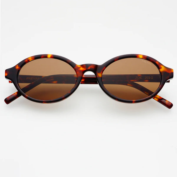 Zoe - Tortoise/Brown