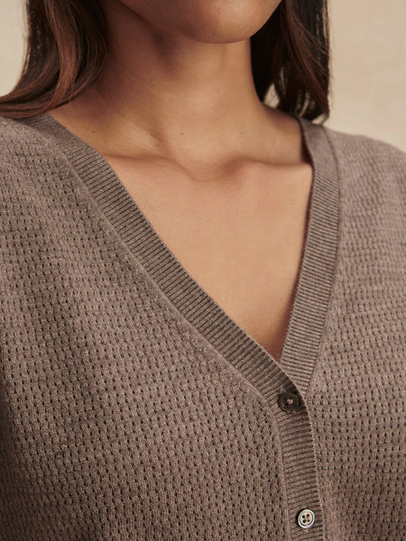 Frankie Knit Top - Cinder Marl