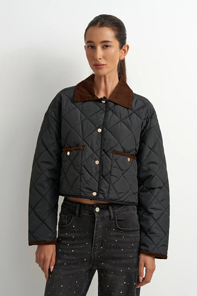 Whiskey Jacket - Black/Brown