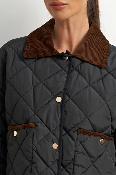 Whiskey Jacket - Black/Brown