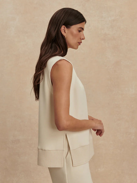 Freida V-Neck Tank - Pristine