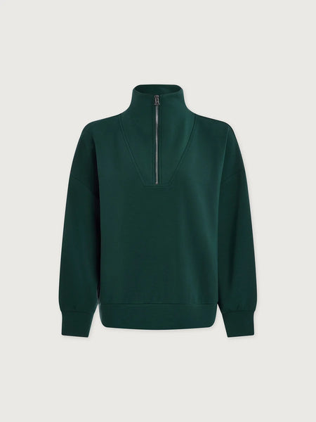 Hawley Half Zip Sweat - Ponderosa Pine