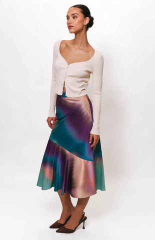 Palo Midi Skirt - Teal