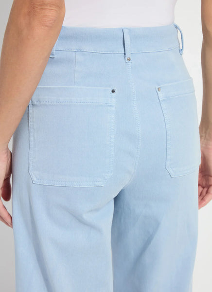 Erin Wide Leg Denim - Chalk Blue