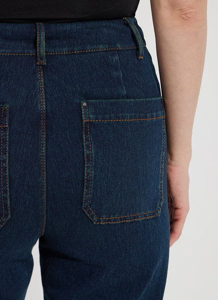 Erin Wide Leg Denim - Indigo