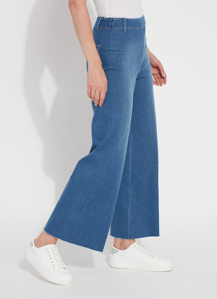 Erin Wide Leg Denim - Mid Wash