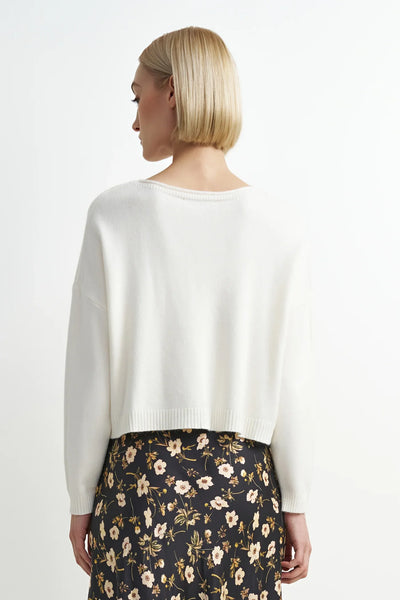 Timeless Crew Sweater - Cream