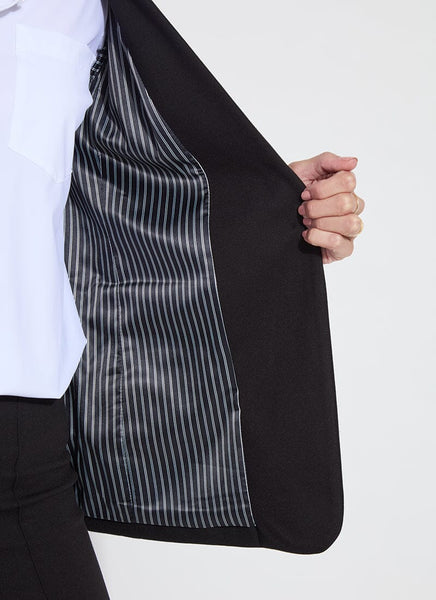 Essential Ponte Blazer - Black