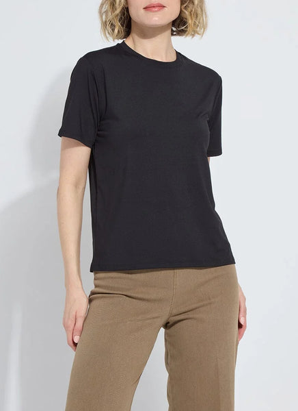 Perfect Box-Cut Tee - Black