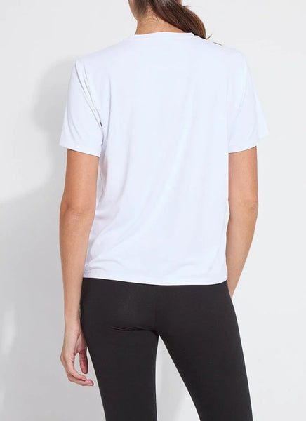 Perfect Box-Cut Tee - White