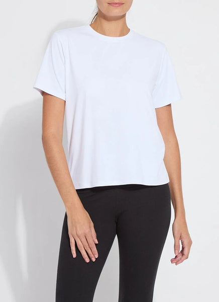 Perfect Box-Cut Tee - White