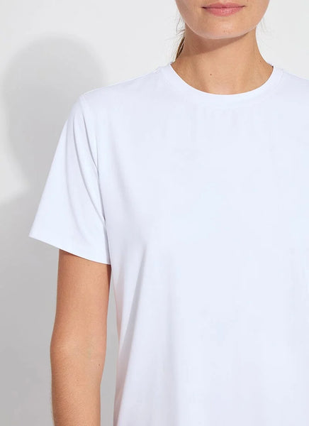 Perfect Box-Cut Tee - White
