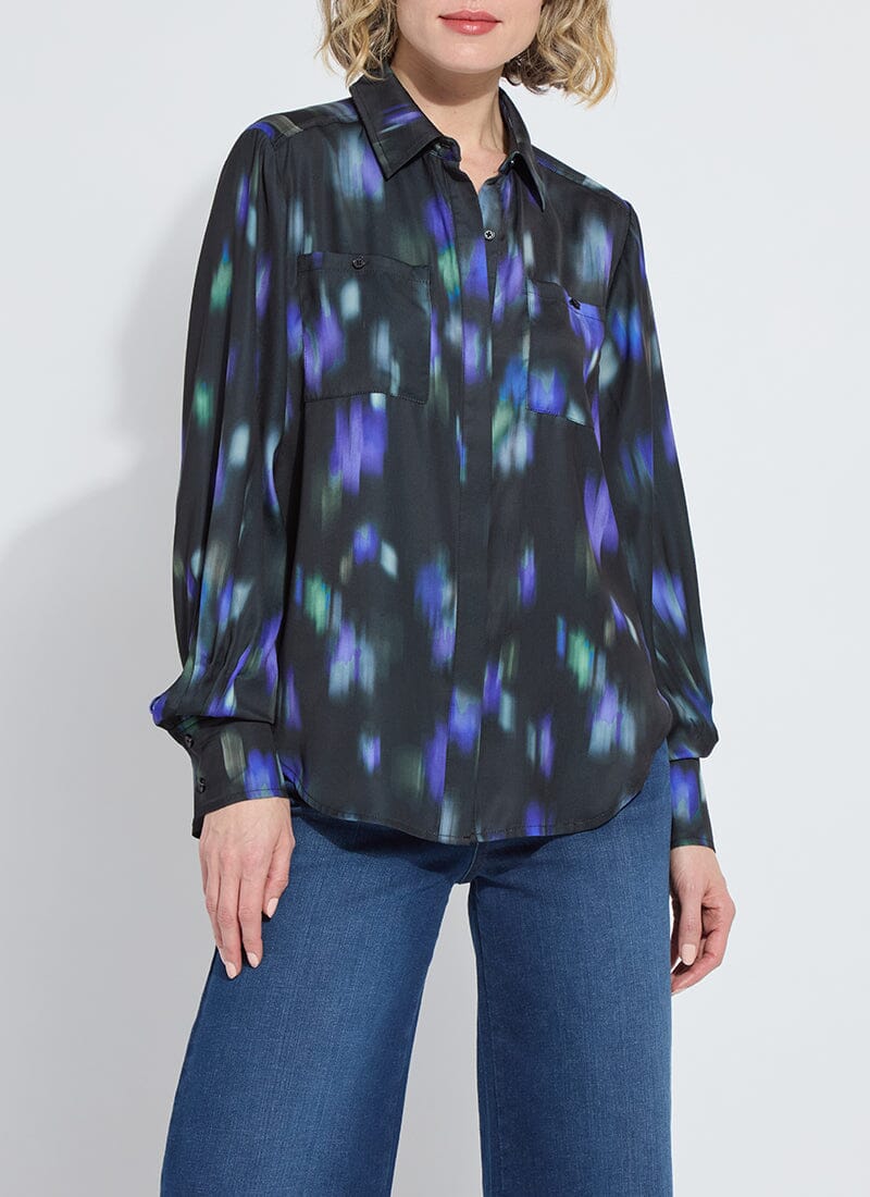 Aitana Blouse - Motion Blur Streak