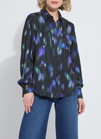 Aitana Blouse - Motion Blur Streak
