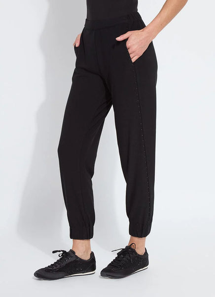 Emiliana Studded Jogger - Black