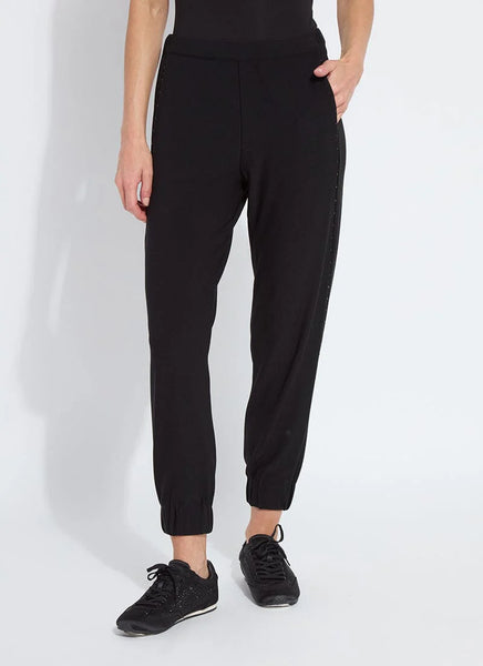 Emiliana Studded Jogger - Black