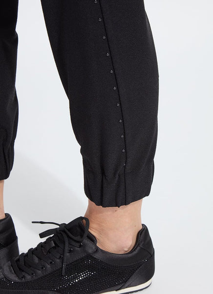 Emiliana Studded Jogger - Black
