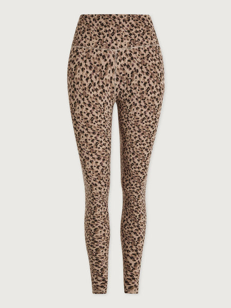 Freesoft High Rise Legging 25" - Coffee Quartz Cheetah