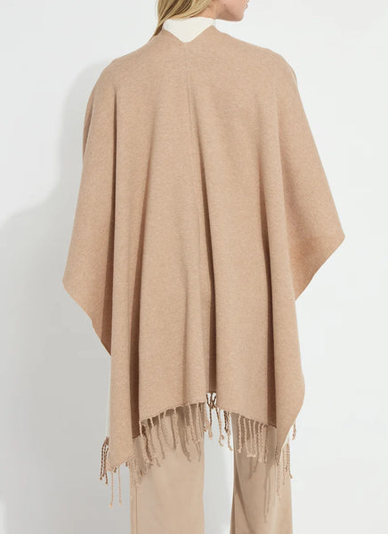 Basilia Double Face Reversible Wrap -  Warm Biscuit/Buttercream