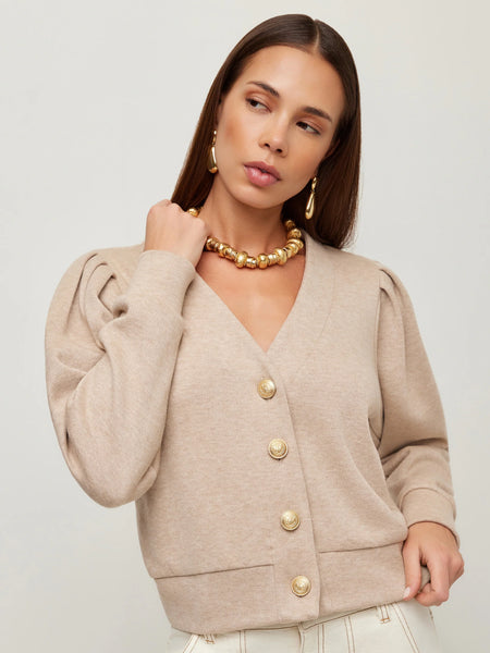 Madeline Cardigan - Light Tan